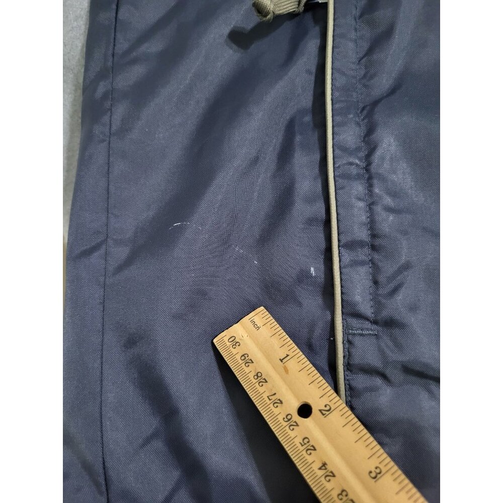NIKE Men's M Navy Blue Windbreaker Full Zip Jacket VTG 90's Coach Track 920220 - Picture 6 of 12